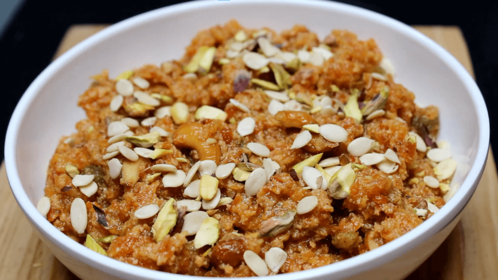 Gajar ka halwa - Halwa is ready to eat